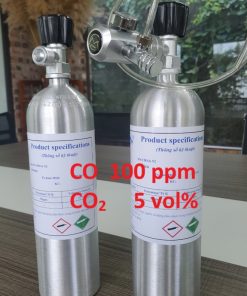 Chai khí CO 100 ppm CO2 5 vol%