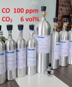 Chai khí CO 100 ppm CO2 6 vol%