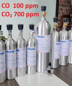 Chai khí CO 100 ppm CO2 700 ppm