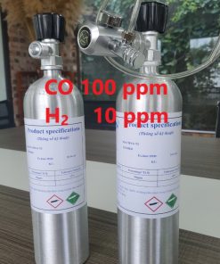 Chai khí CO 100 ppm H2 10 ppm hiệu chuẩn