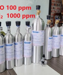 Chai khí CO 100 ppm H2 1000 ppm hiệu chuẩn