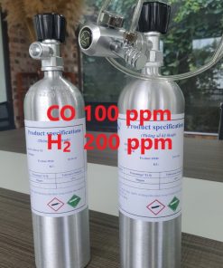 Chai khí CO 100 ppm H2 200 ppm hiệu chuẩn