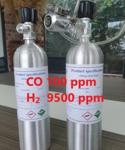 Chai khí CO 100 ppm H2 9500 ppm hiệu chuẩn