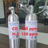 Chai khí CO 100 ppm H2S 130 ppm hiệu chuẩn