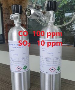 Chai khí CO 100 ppm SO2 10 ppm