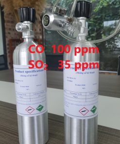 Chai khí CO 100 ppm SO2 35 ppm