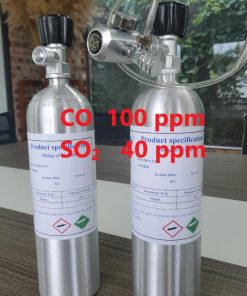 Chai khí CO 100 ppm SO2 40 ppm