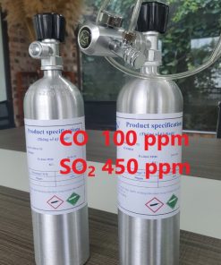 Chai khí CO 100 ppm SO2 450 ppm