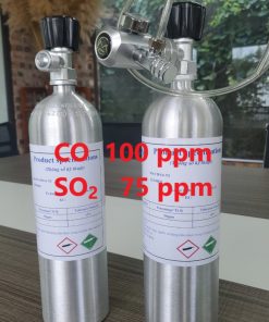 Chai khí CO 100 ppm SO2 75 ppm